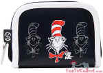 dr. seuss cat in the hat movie bi-fold wallet