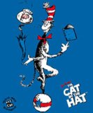 dr. seuss cat in the hat fleece throw blanket