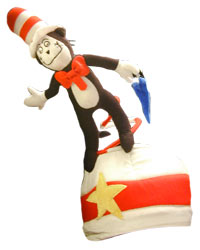 dr. seuss springy cat hat