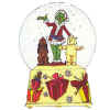 dr. seuss grinch xmas collectible waterglobe