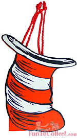 dr. seuss cat in the hat giftbag mini