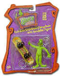grinch snowboard keychains