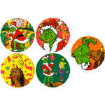 grinch stickers